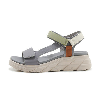Zofia- Damen Sportliche Wedgesandalen mit verstellbaren Riemen