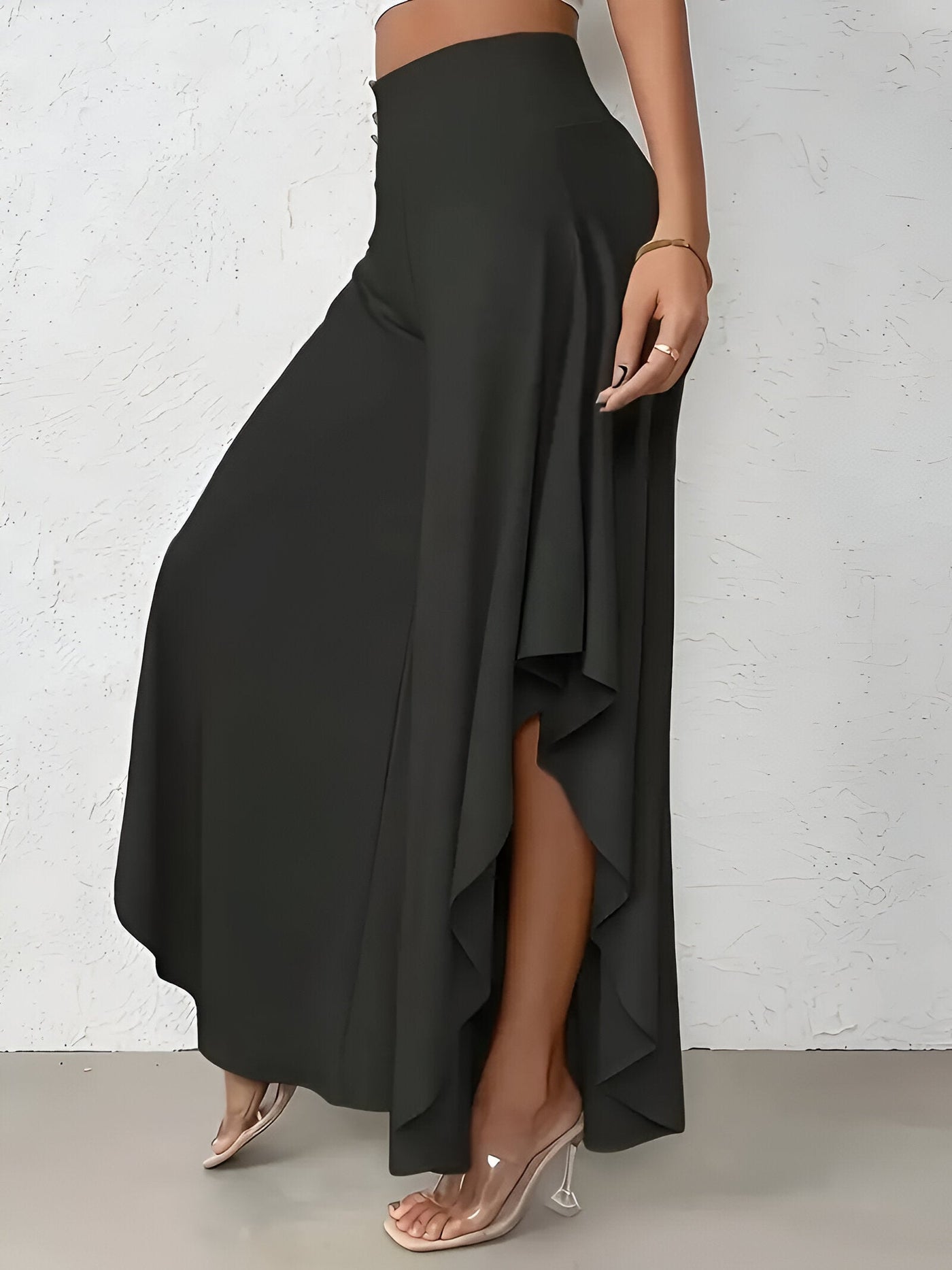 Marita | Asymmetrische Hemdweite Hose