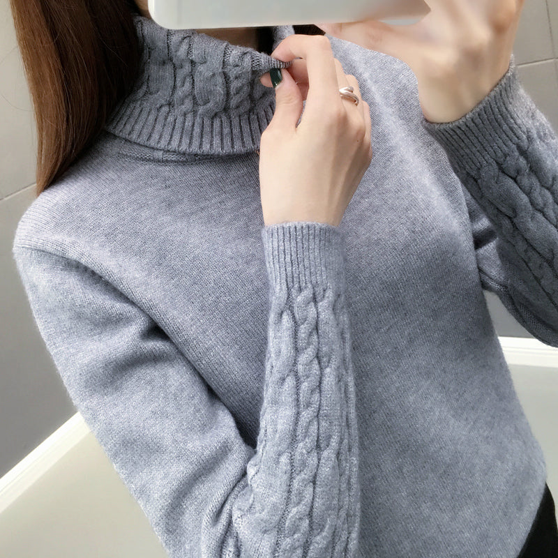 Marlo | Damenpullover mit Rollkragenpullover