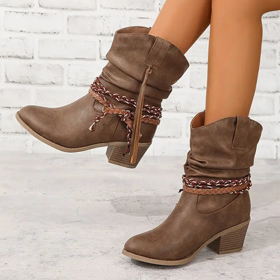 Winter | Damen Western Cowboy Stiefel
