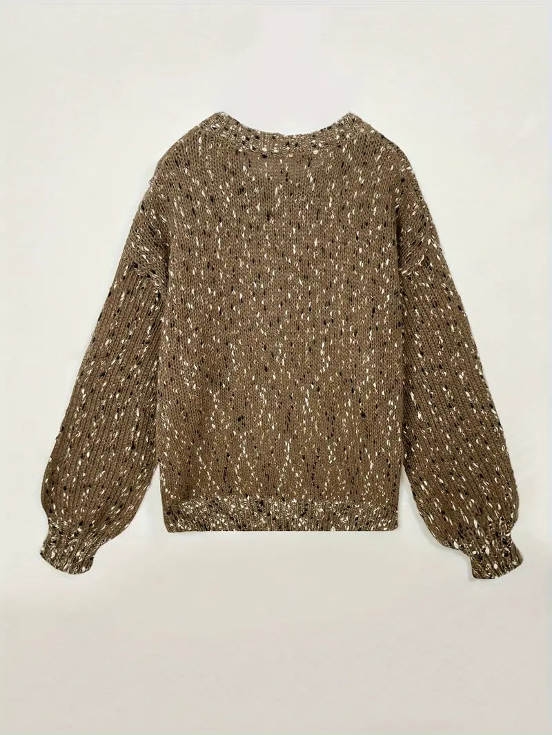 Elian | Gemütlicher Vintage-Sweater mit Punkten