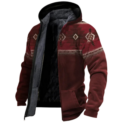 Warme Vintage Jacke für Herren