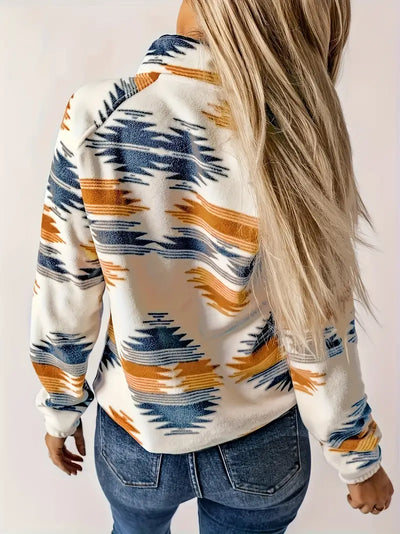 Finley | Trendige Aztec-Muster Jacke