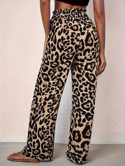 Dolores® | Hose mit weitem Bein und Leopardenmuster