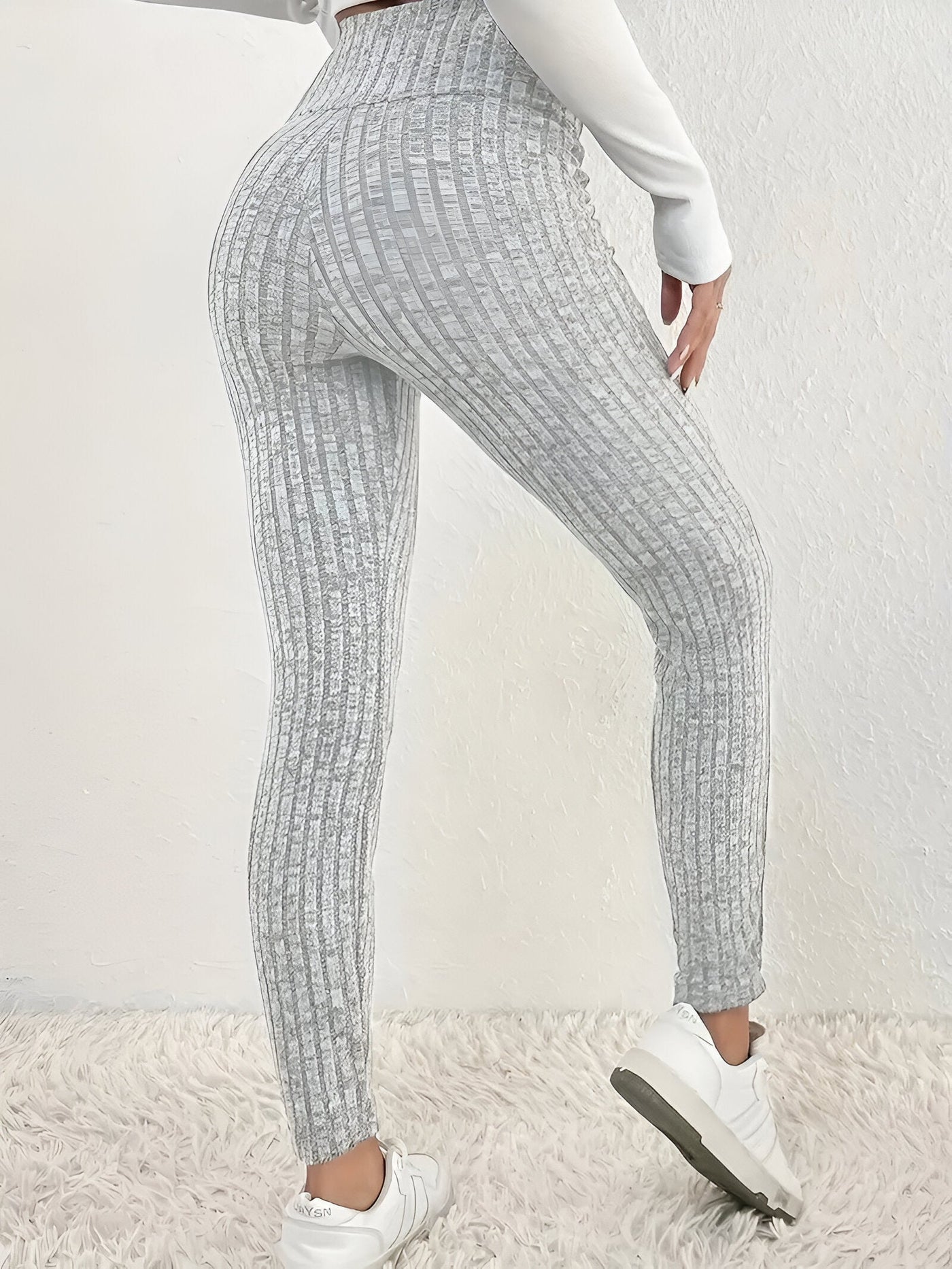 Amalia | Elegante Fleecegefütterte High-Waist Leggings