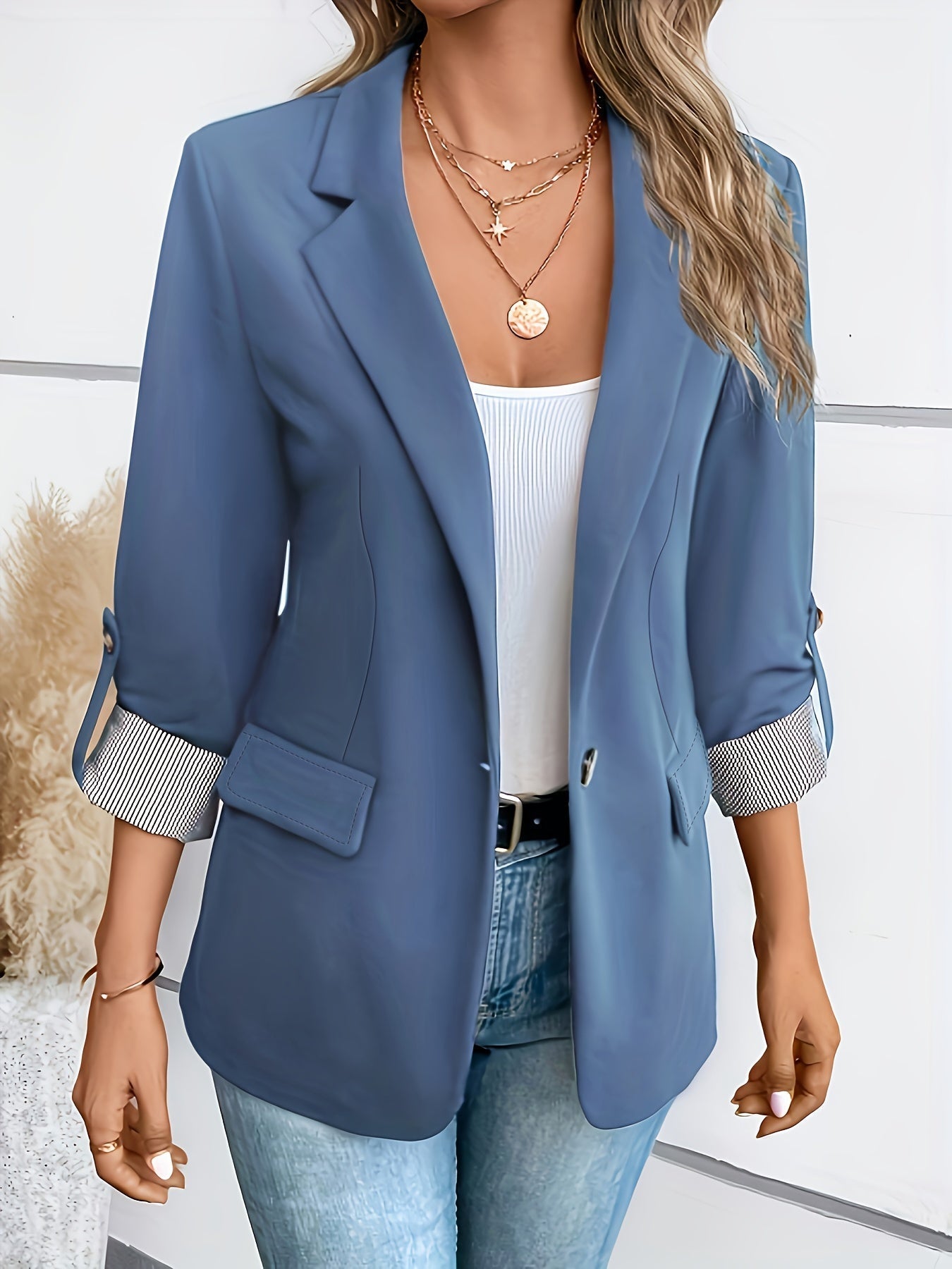 Scarlett® | Blazer mit eingekerbten Ärmeln