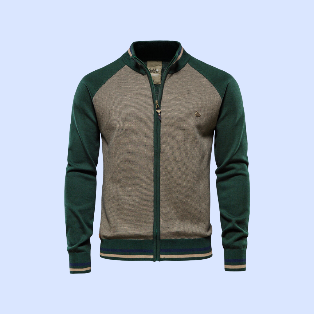 Bequeme Herbst Strickjacke für Herren Sven