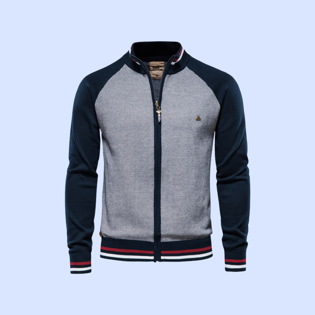 Bequeme Herbst Strickjacke für Herren Sven