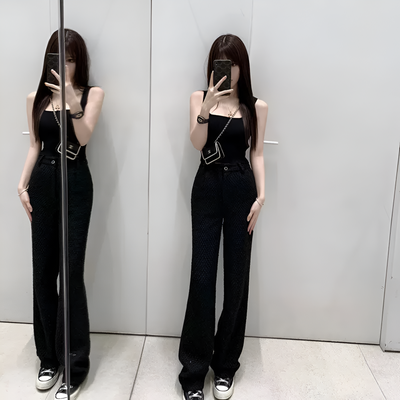 Sky | Mühelose Eleganz – Schlanke Hose mit Hohem Bund