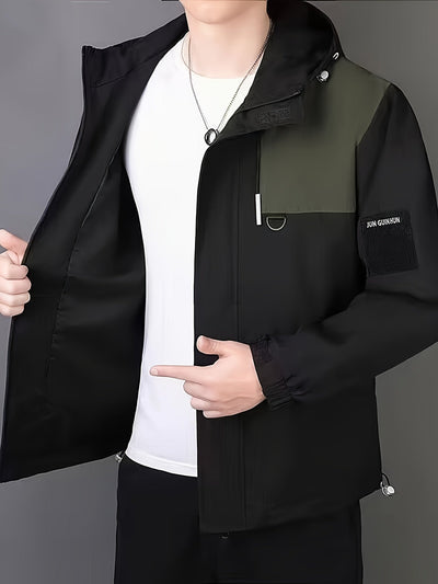 Windschutzjacke mit Kapuze für Herren