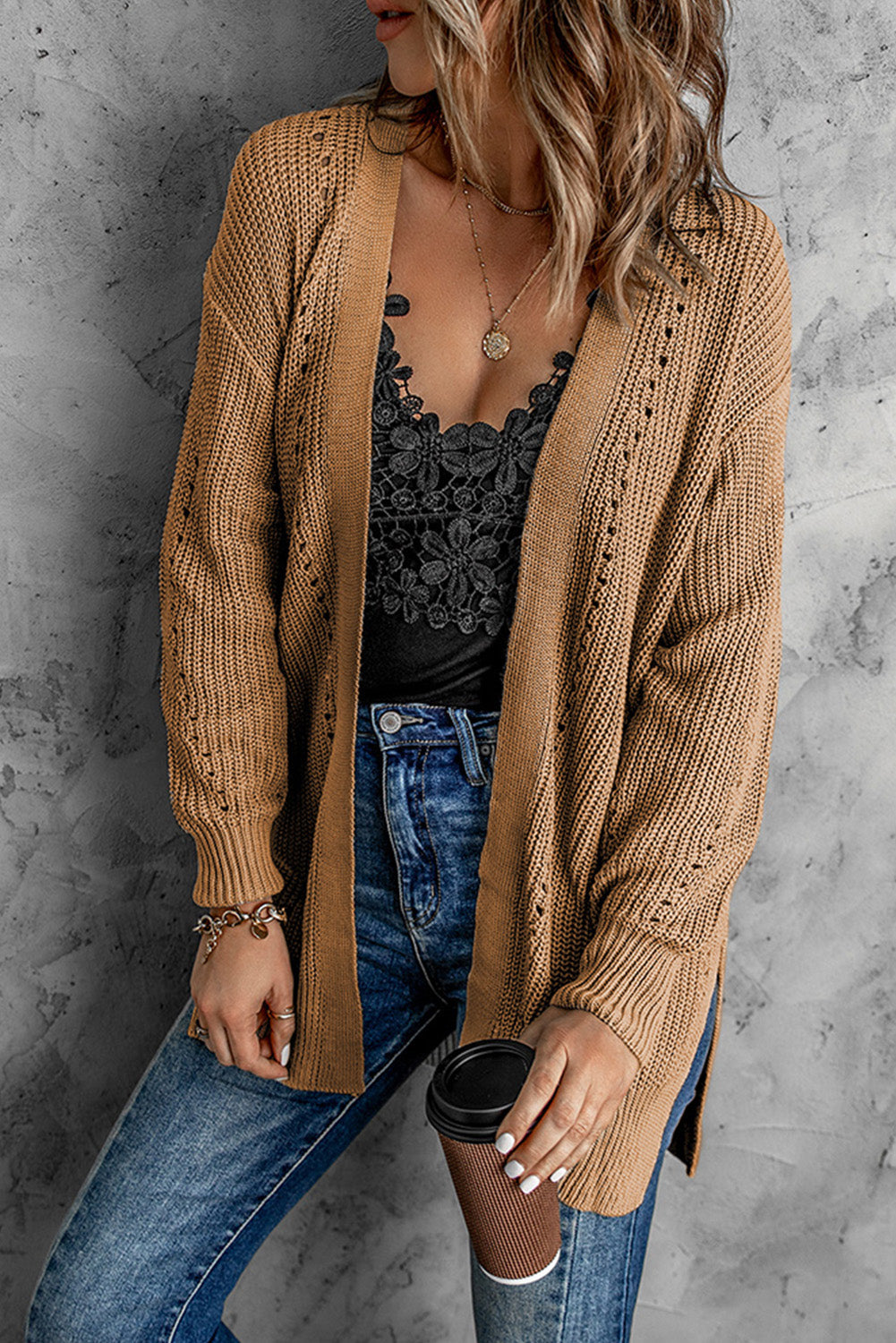 Leila® | Bequemer und stilvoller Winter-Cardigan