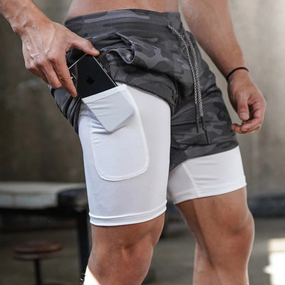 Jorn - 2-in-1 Herren-Shorts