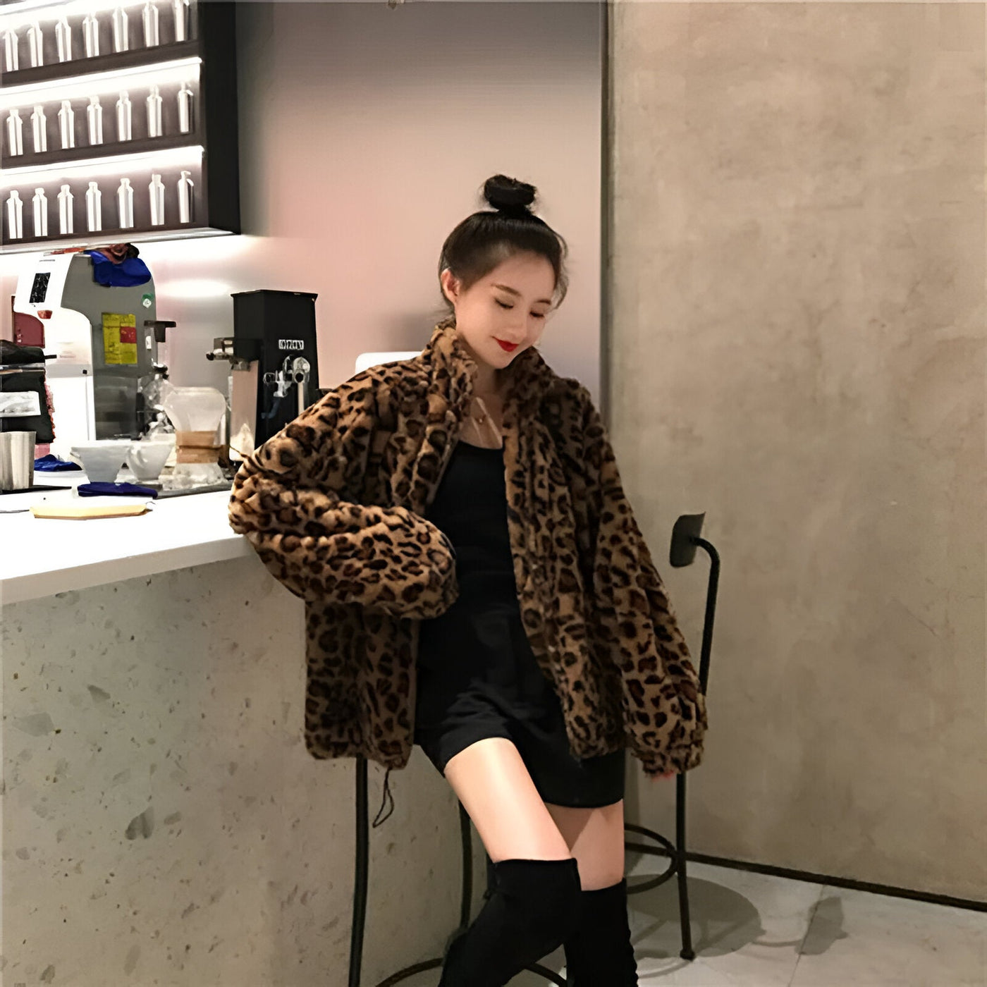 Larissa | Gemütliche & Schicke Leopardenjacke