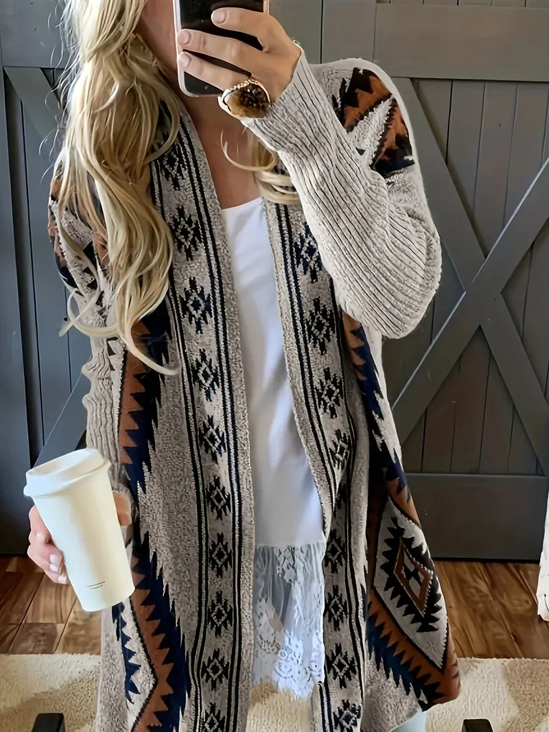 Amory | Boho-Chic Offenes Vest: Trage den Geist der Freiheit