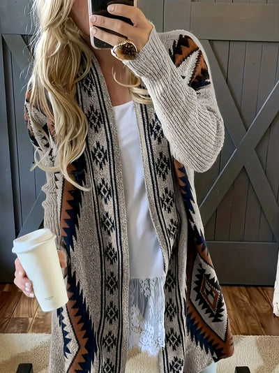 Amory | Boho-Chic Offenes Vest: Trage den Geist der Freiheit