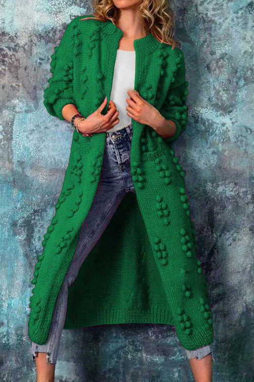 Maxime |  Elegante farbige Strickjacke