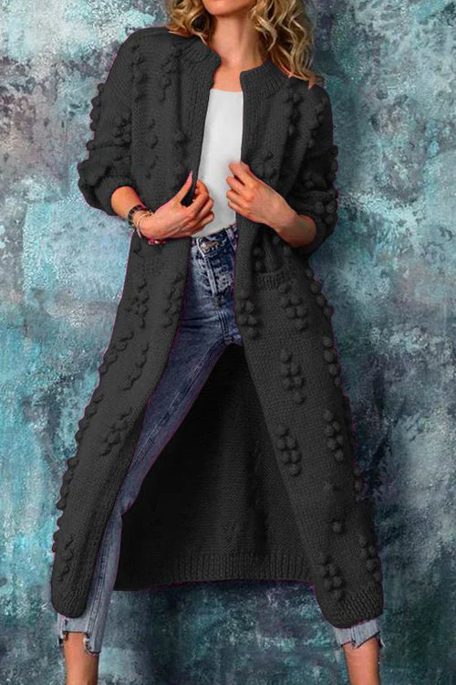 Maxime |  Elegante farbige Strickjacke