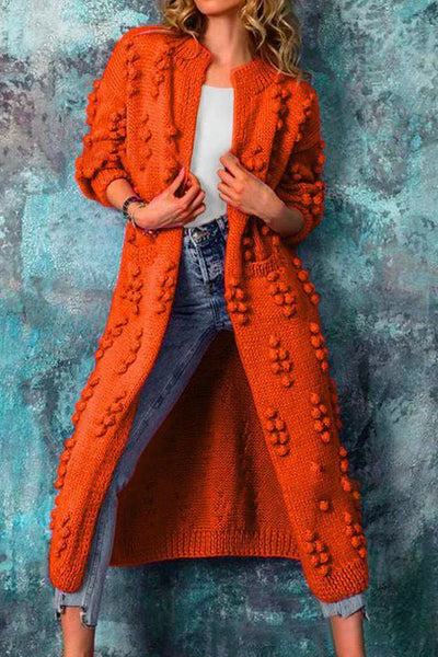 Maxime |  Elegante farbige Strickjacke