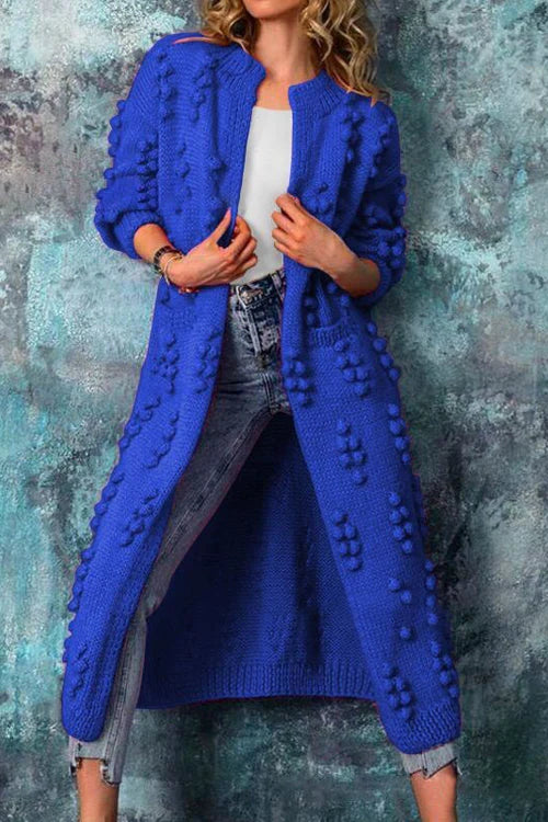 Maxime |  Elegante farbige Strickjacke