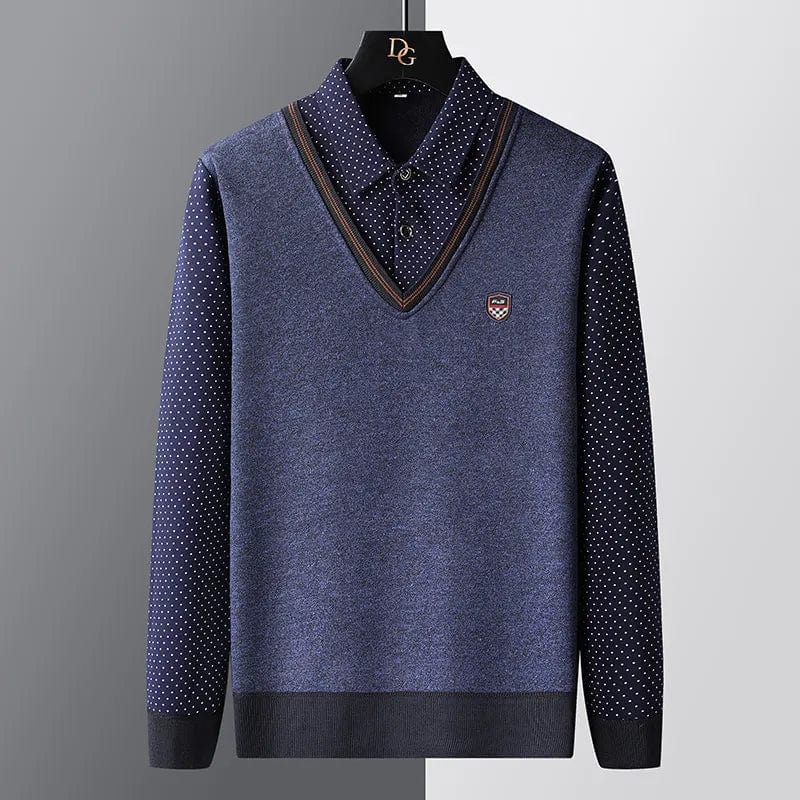 Lässiger Polopullover für Herren