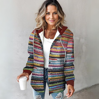 Bertha | Farbenfroher Cardigan