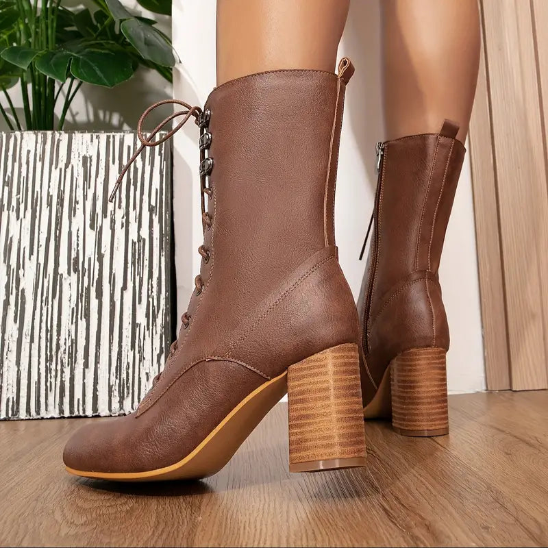 Blaise | Schicke Vintage-inspirierte Damen-Stiefeletten