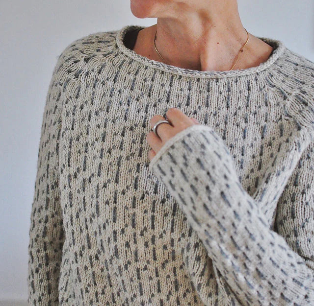 Ariana® | Schicker grauer Pullover mit Stiefelausschnitt