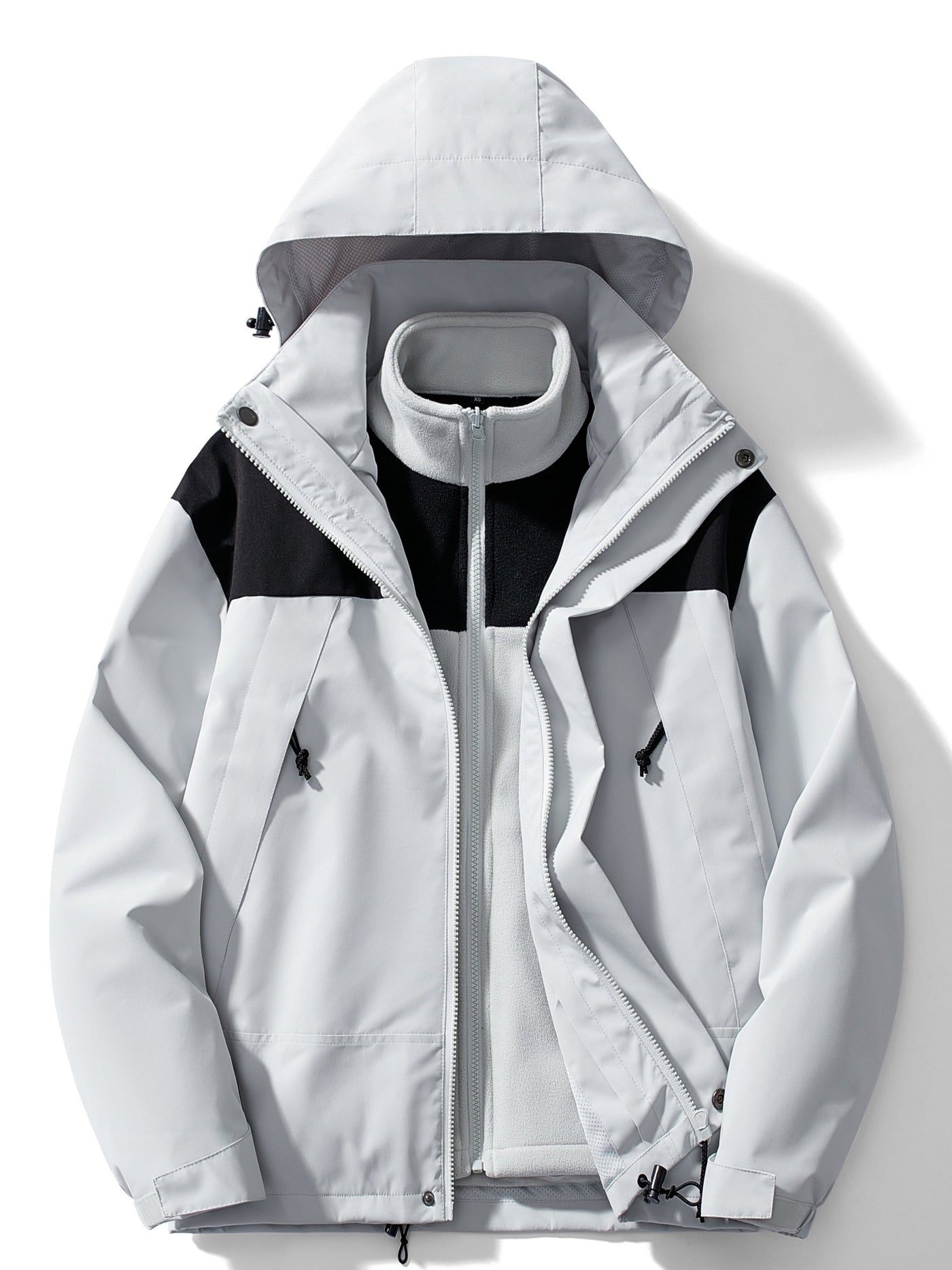 Wasserdichte Jacke mit Kapuze für Herren