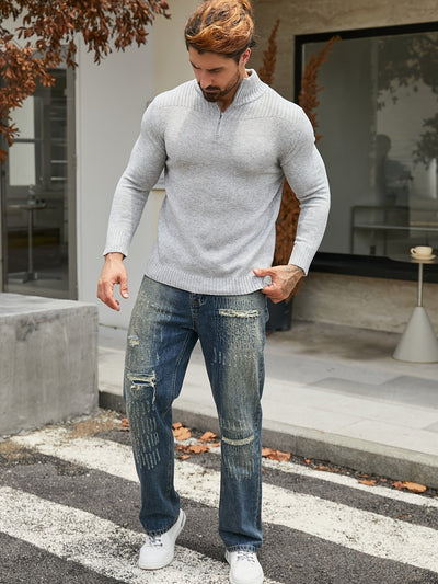 Klassischer Rollkragenpullover für Herren