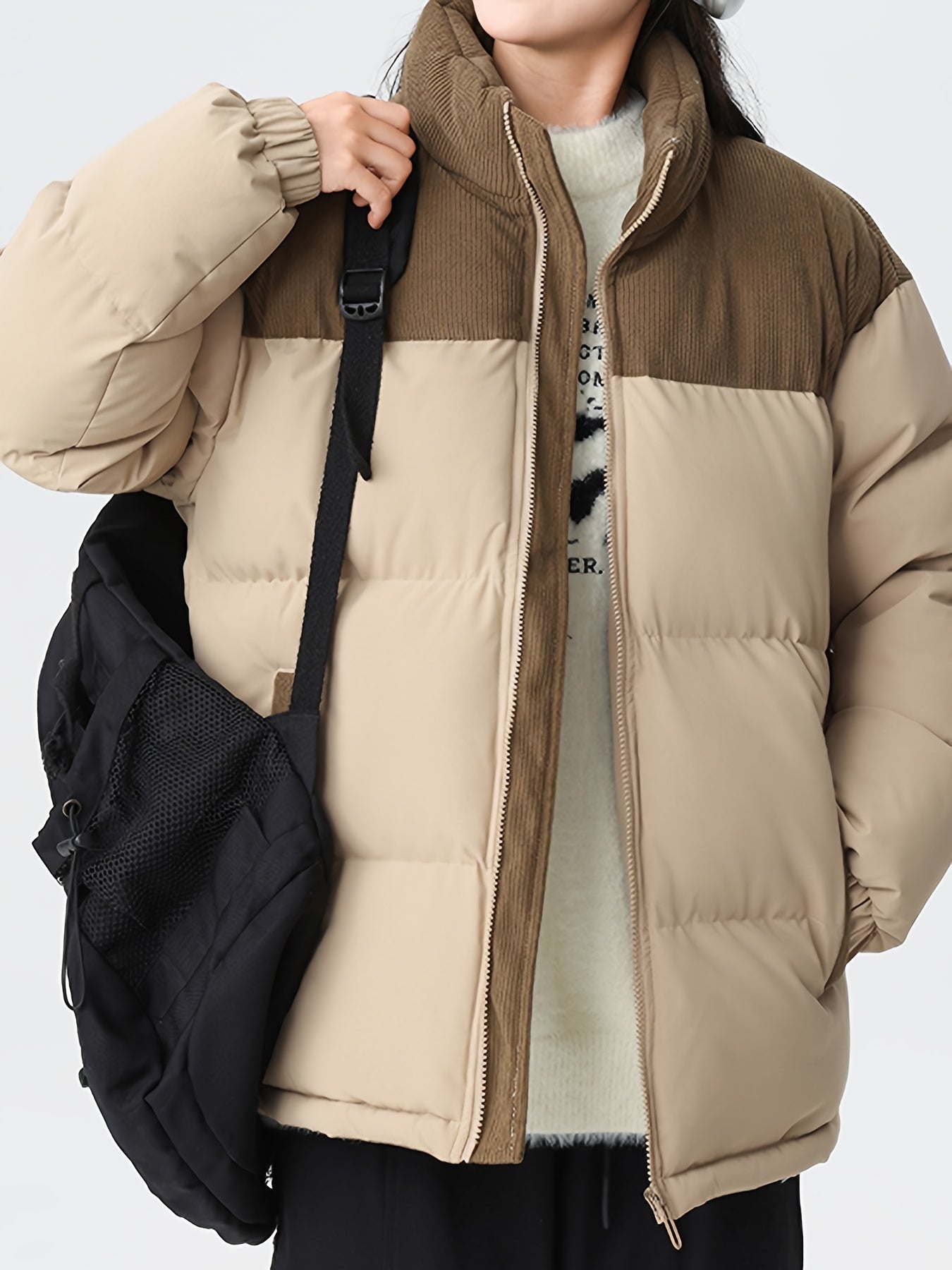 Stylische Pufferjacke für Herren