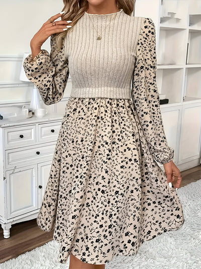 Bettina | Elegantes Blumenmuster 2-in-1 Kleid