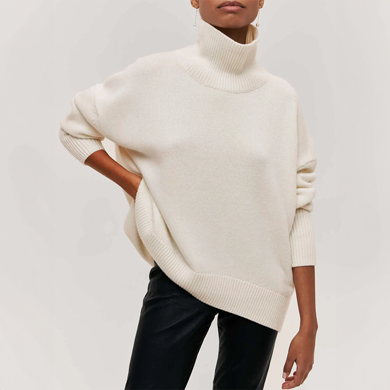 Diana® | Gestrickter Rollkragenpullover