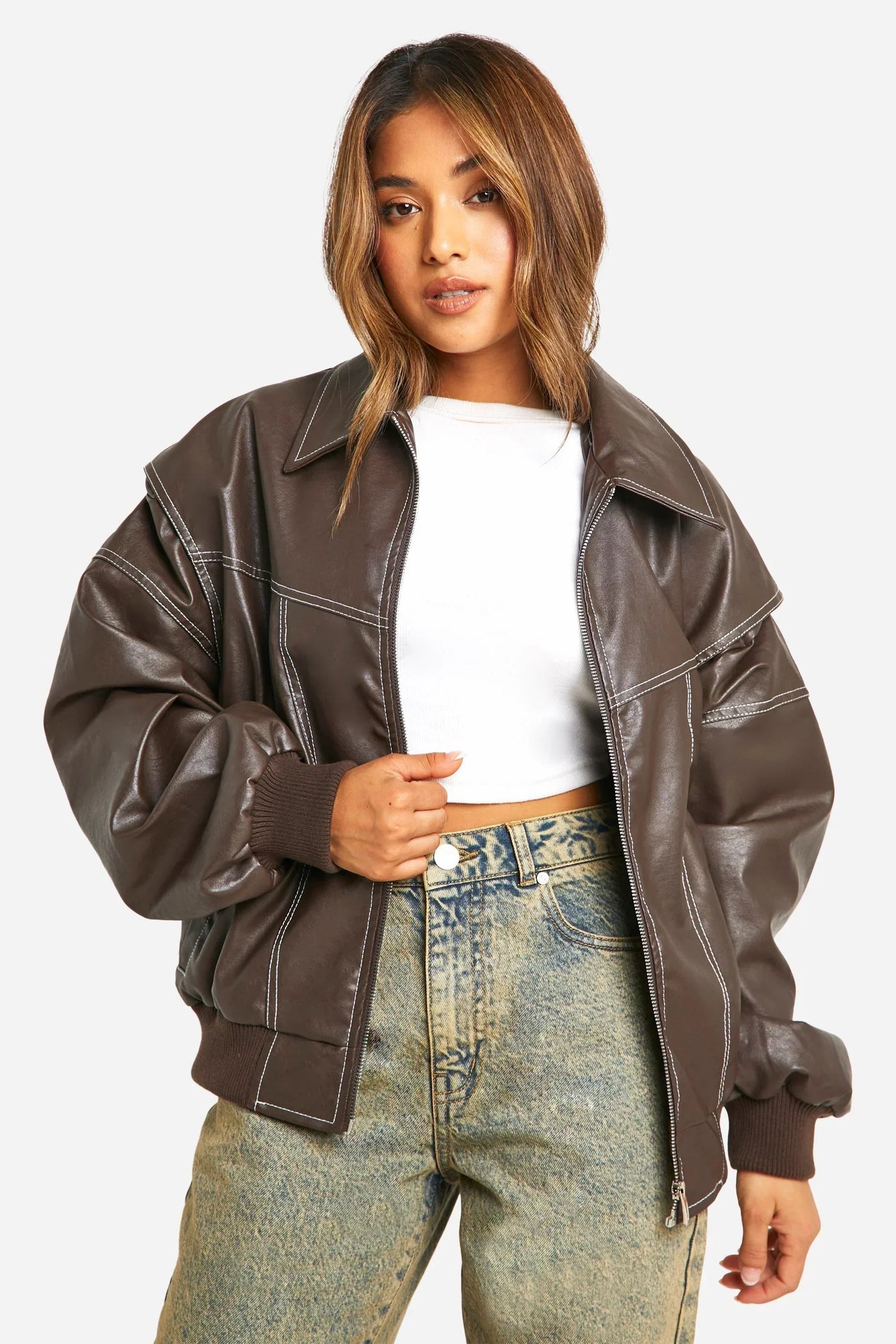 Brenda® | Lederjacke