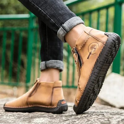 Brandon - Bequeme Lederstiefel für Männer