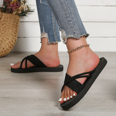 Diliana - Schwarze Sandalen