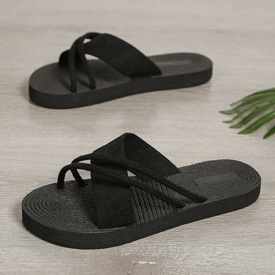 Diliana - Schwarze Sandalen