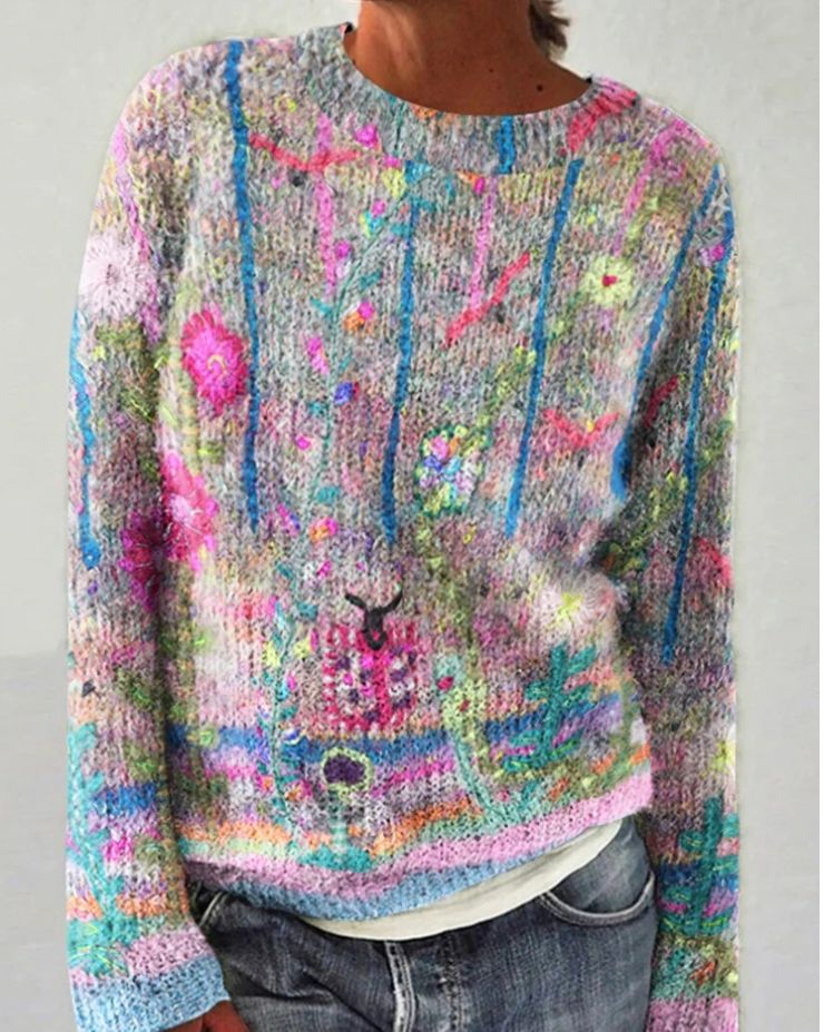 Kassandra® | Bunter Pullover