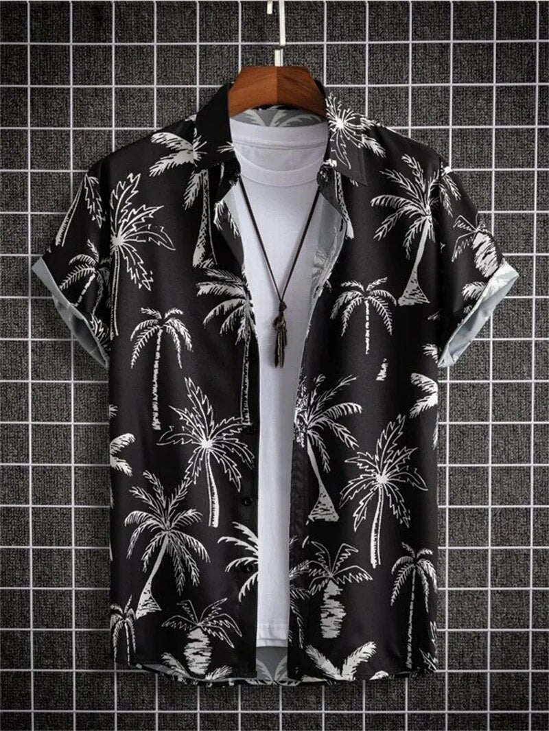 Friedrich - Herren-Hawaiianisch Hemden für Männer