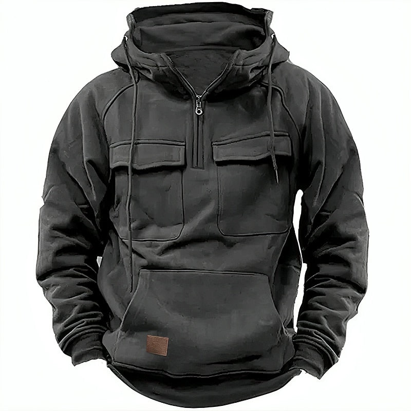 Lässiger Hoodie mit Reißverschluss Timo