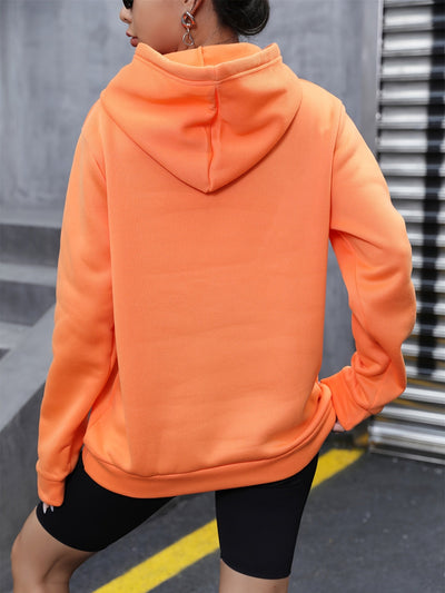 Bequemer Pullover mit Kapuze für Damen