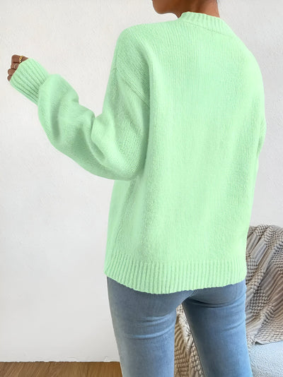 Amaryllis | Gemütlicher Casual Pullover für Herbst und Winter