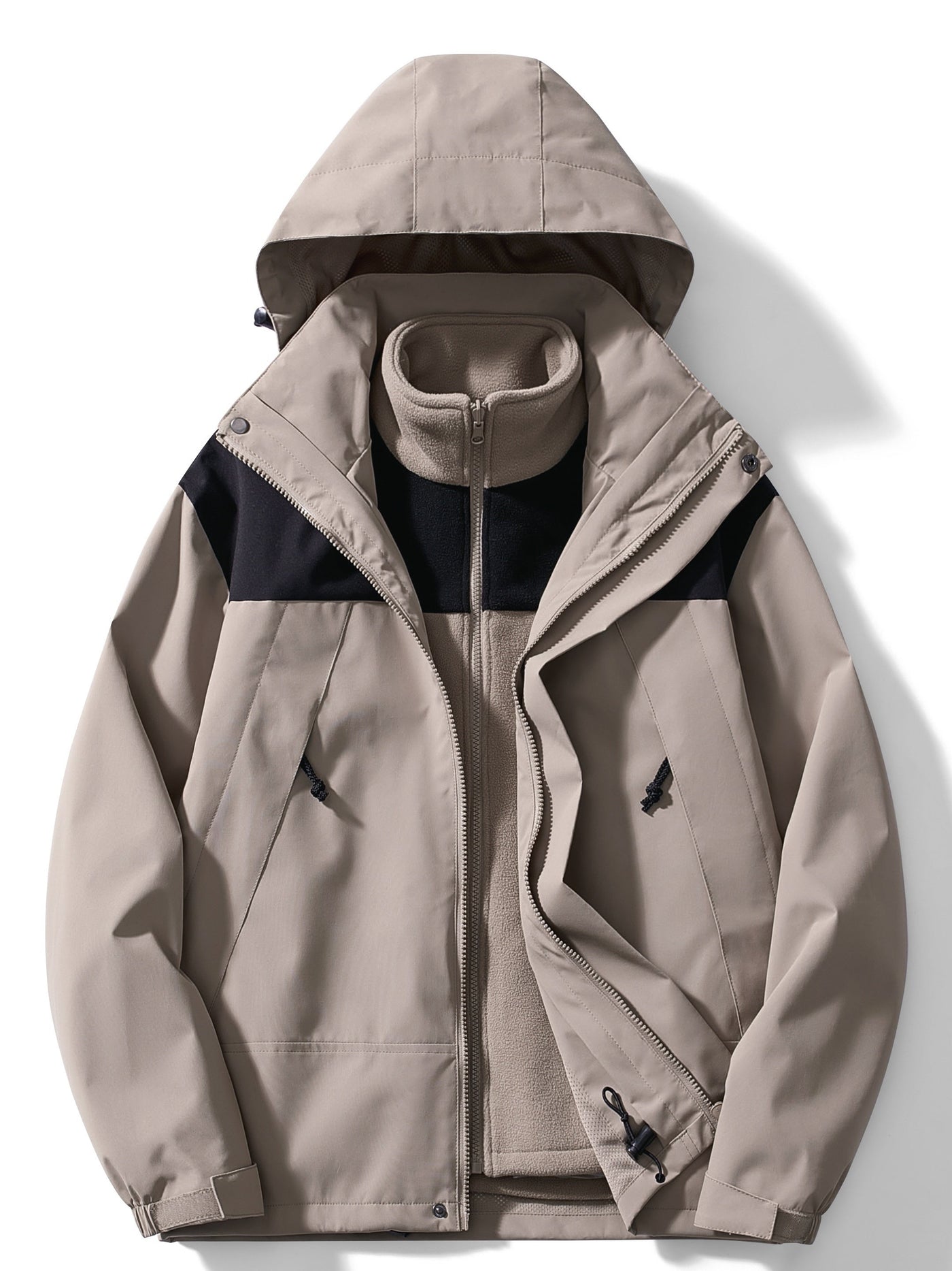 Wasserdichte Jacke mit Kapuze für Herren