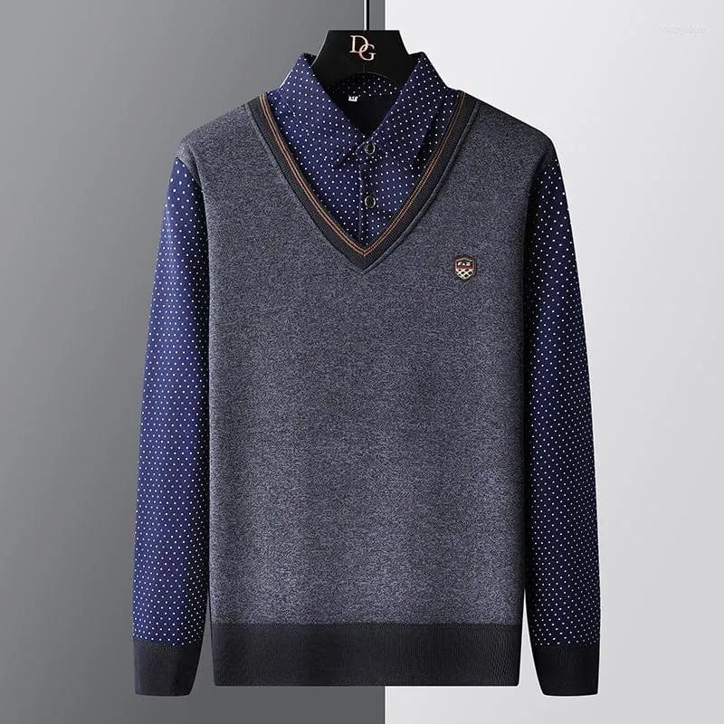 Lässiger Polopullover für Herren