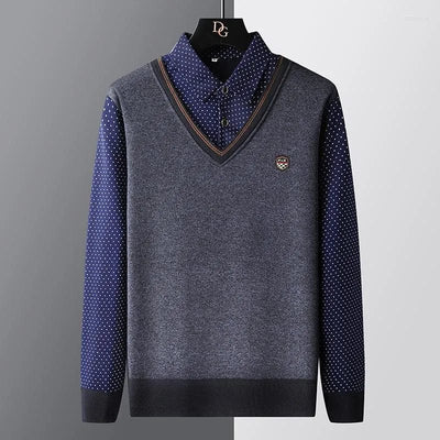 Lässiger Polopullover für Herren