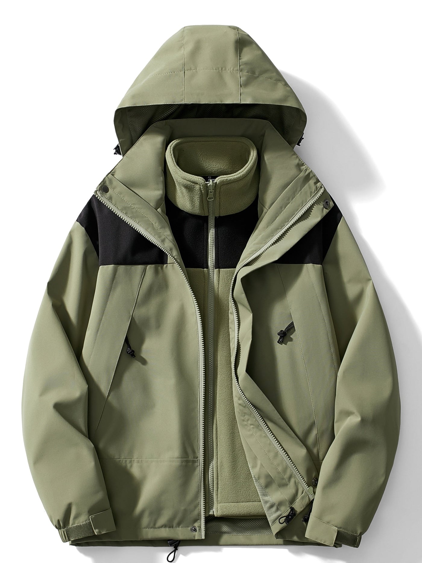 Wasserdichte Jacke mit Kapuze für Herren