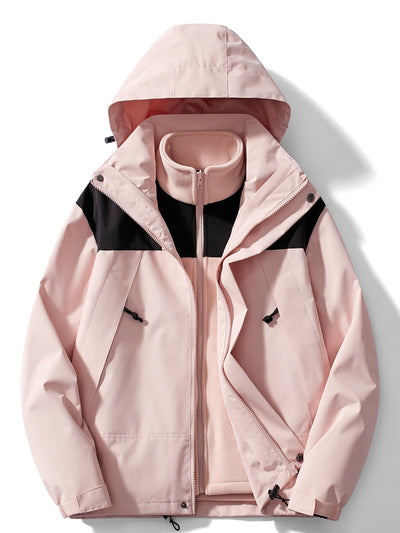 Wasserdichte Jacke mit Kapuze für Herren