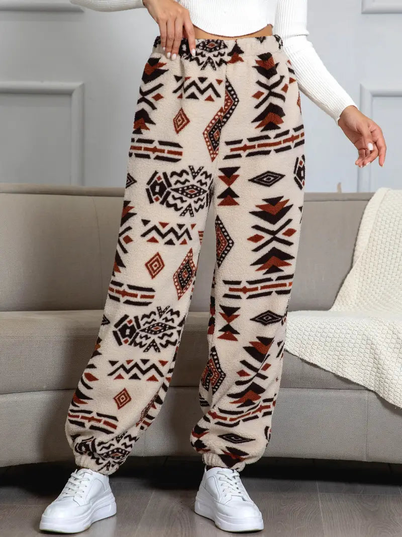 Darian | Gemütliche Aztec-Muster Jogginghose
