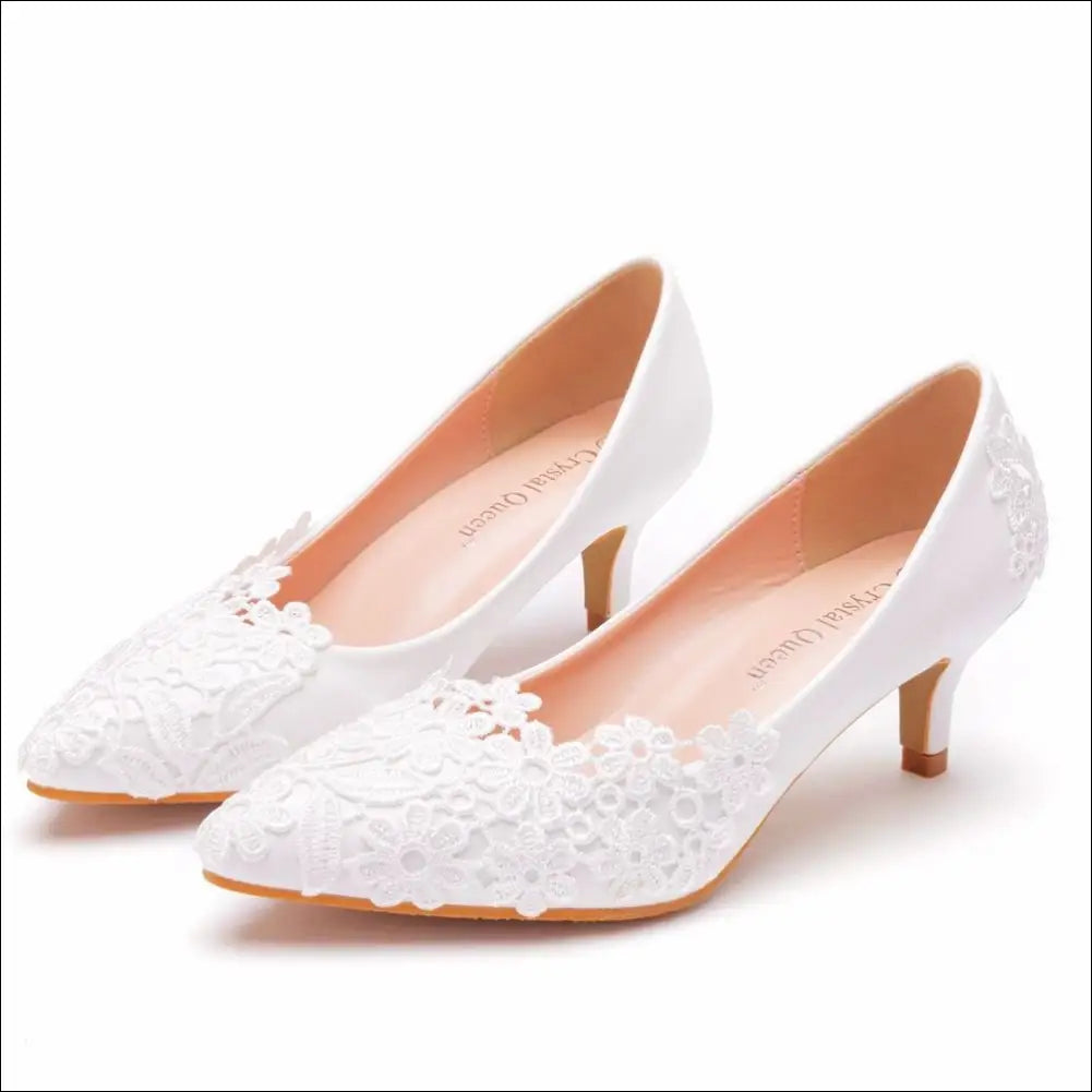 Eline - Elegante Weiße Damen Absätze