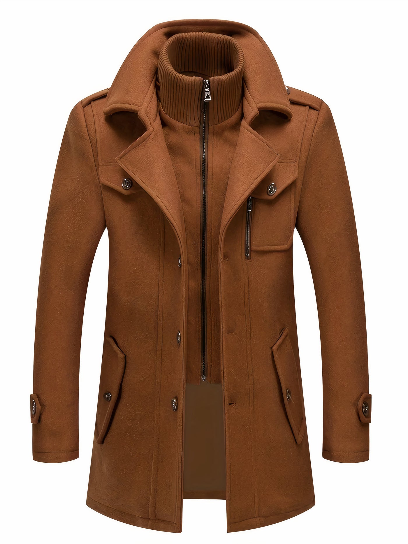 Eleganter warmer Wintermantel für Herren Martin