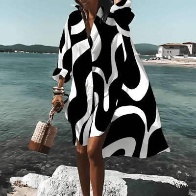 Lässiges Sommer Hemdkleid Avila